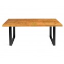 Annette Premium Esstisch aus Holz 1,6x0,96m Eiche Farbe