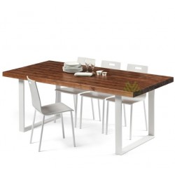 Sophie Premium Esstisch aus Holz 1,6x0,96m Nussbaum Farbe