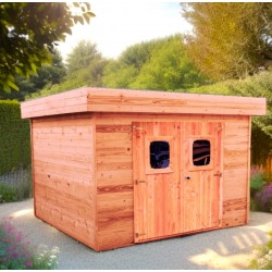 Abri de Jardin en bois Dinan 3.4x3.4 Habrita 11.5m2 Abri de Jardin en bois Dinan 3.4x3.4 Habrita 11.5m2