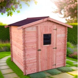 Cobertizo de jardín de madera Dublín 2.1x2 Habrita 4.3m2 Cobertizo de jardín de madera Dublín 2.1x2 Habrita 4.3m2