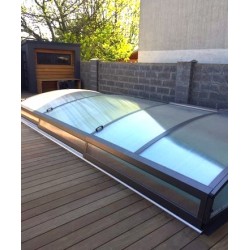 Abri de Piscine Bas télescopique Imperial 4.3X3.3 Abrilios Abri de Piscine Bas télescopique Imperial 4.3X3.3 Abrilios