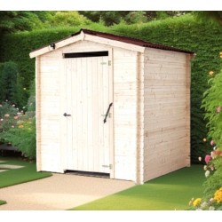 Refugio de baño seco de madera Alpina 2.10x2.21 Habrita 4.64m2 Refugio de baño seco de madera Alpina 2.10x2.21 Habrita 4.64m2