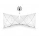 Trotec VarioScreen Zipper 4-Panel Protective Screen 180x180 White