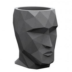 Bandeja de flores Adan Vondom grande altura modelo 100 preto Bandeja de flores Adan Vondom grande altura modelo 100 preto