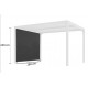Rideau Store Latéral Pergola Bioclimatique Habrita 3m