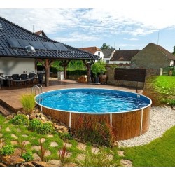 Pool Azuro Runde Stein Imitation 460x120 Pool Azuro Runde Stein Imitation 460x120