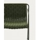Arvin Swirl Stuhl aus beigem Chenille-Stoff und Beinen aus VeryForma-Eichenholz