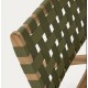 Beli Poltrona Pieghevole in legno massello e corda verde VeryForma