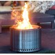Volcano Large Black RedFire Brazier