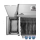 Churrasqueira a gás Napoleon Rogue® PRO 425 BB SIZZLE ZONE™ e 4 queimadores, sendo um deles lateral