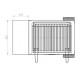 Le Marquier Montory Grill Grill com Carrinho 61x40