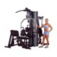 Com imprensa aparelhos de treinamento de peso corpo-Solid G9S Home Gym